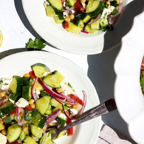 Cucumber and Feta Salad with Luminous