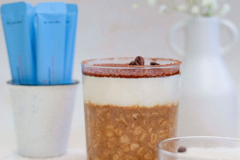 Tiramisu Collagen Overnight Oats